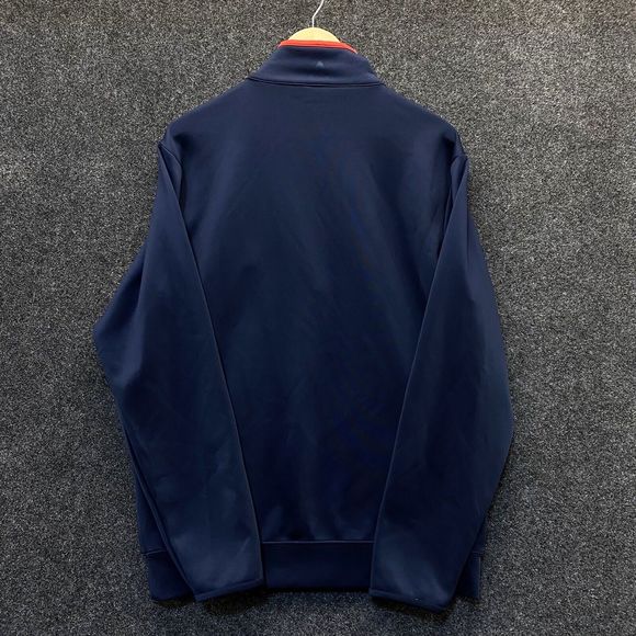 Chicago Cubs MLB Antigua Jacket Baseball 1/2 Zip Coat - Picture 2 of 7